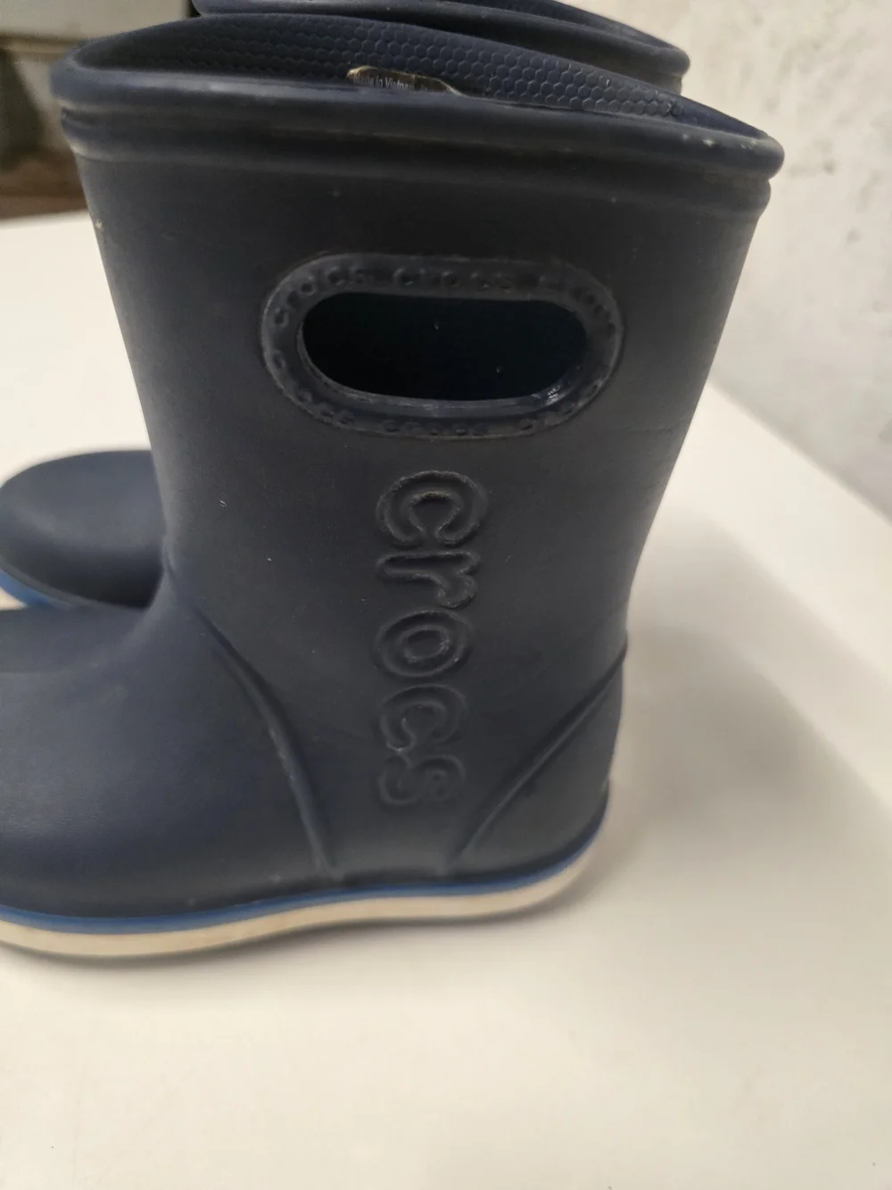 Kids Waterproof Rain & Snow Boots - Dark Blue